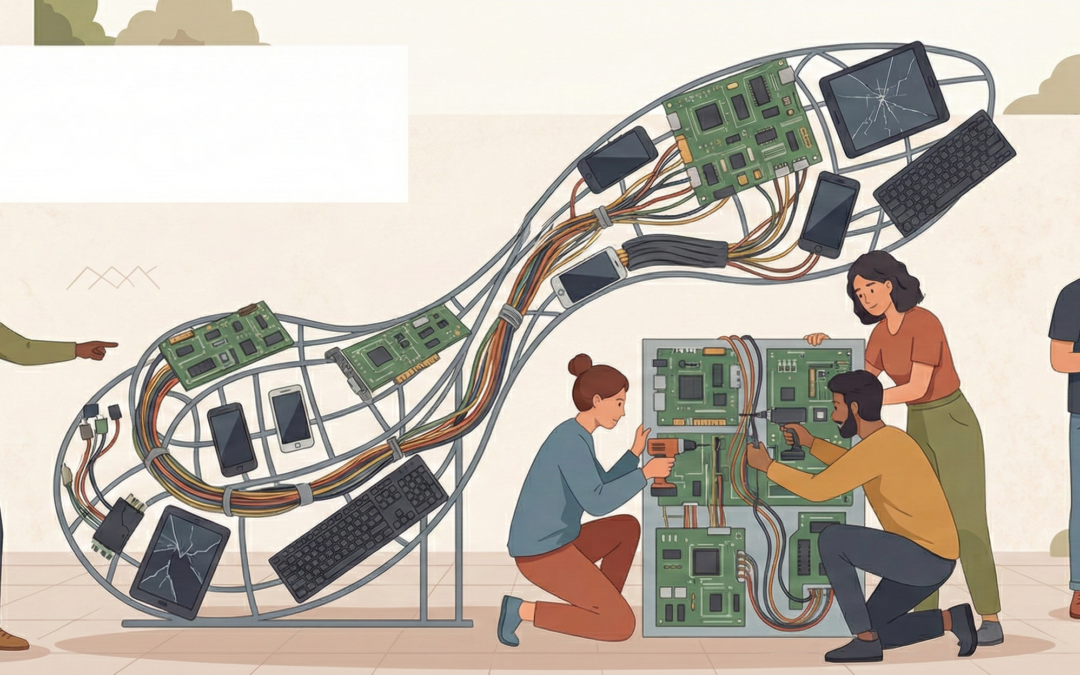 Turning Old Tech Into New Creativity: How 3 Artists Transform E-Waste