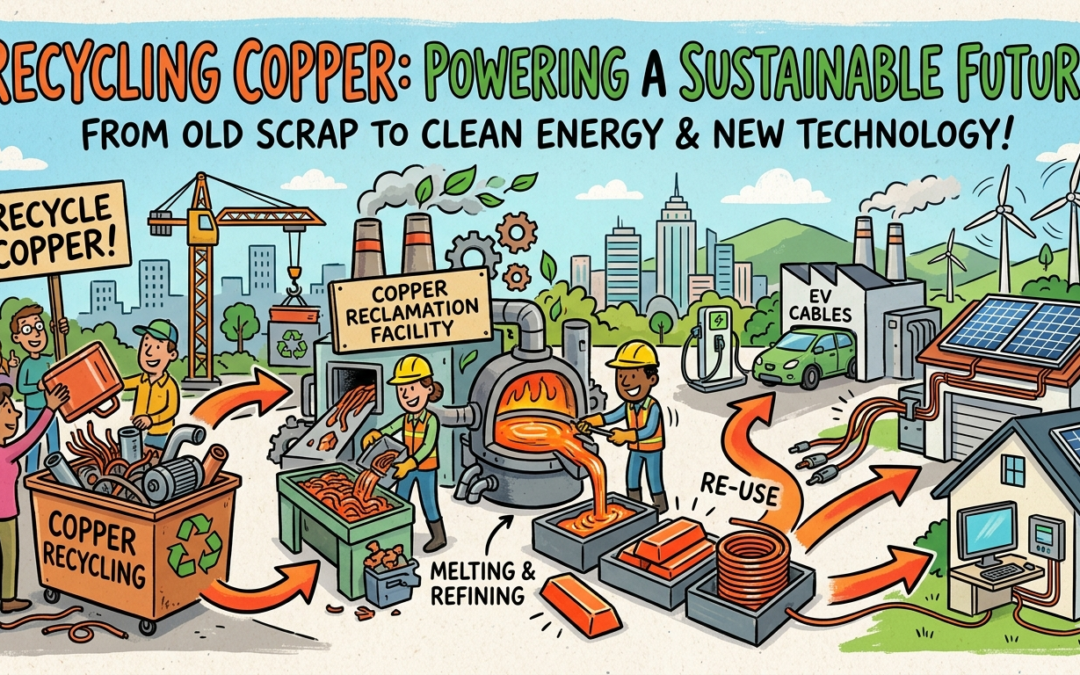 Copper in Electronics Recycling: Why This Metal Is Worth More Than You Think